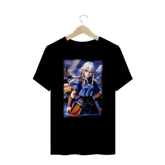 Camiseta Plus size Elfo Camisa Anime