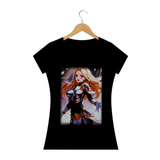 Nome do produto Camiseta Baby Long Feminina Medieval Camisa Anime