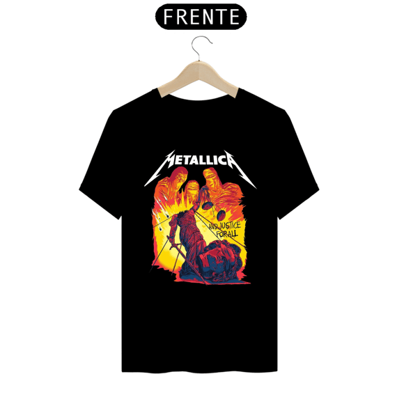 Camiseta Metallica Unissex Camisa Rock