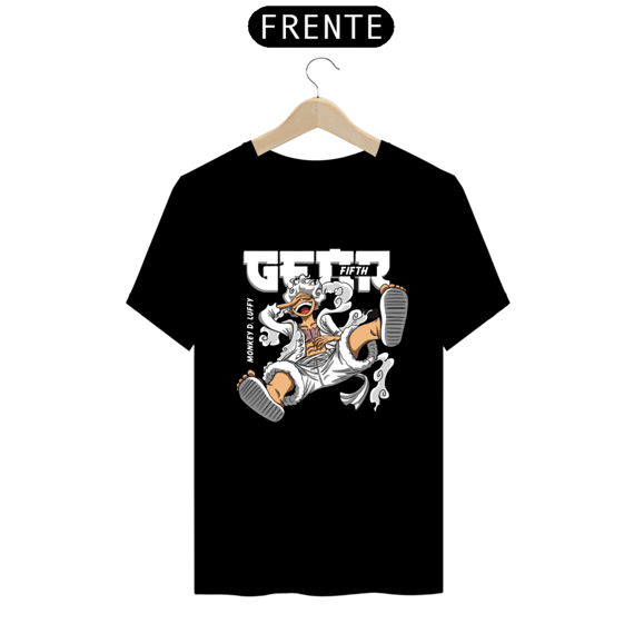 Camiseta Luffy Gear 5 Unissex Camisa Anime