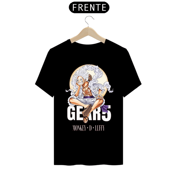 Camiseta Luffy Gear 5 Unissex Camisa Anime
