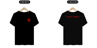 Nome do produto Camiseta Mortal Kombat Unissex Camisa Games