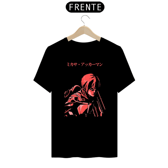 Camiseta Attack On Titan Unissex Camisa Anime