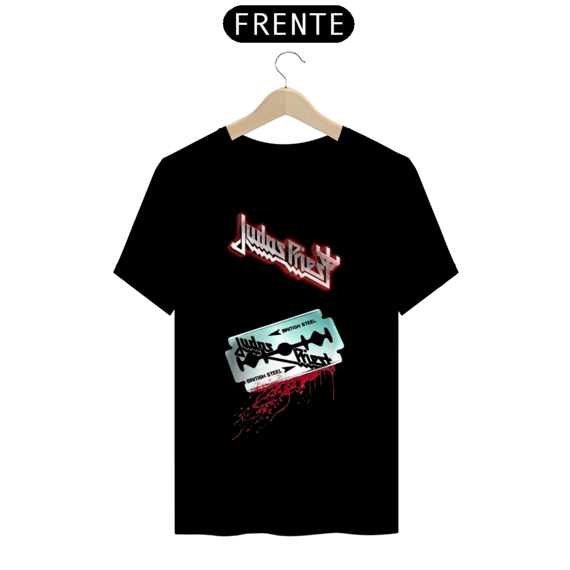 Camiseta Judas Priest Unissex Camisa Rock