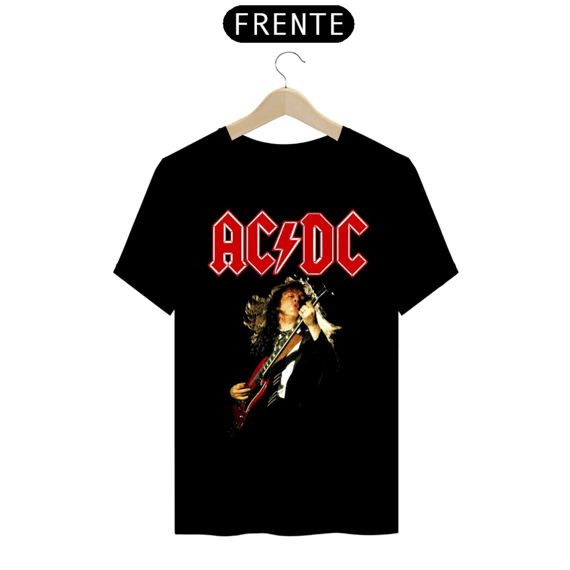 Camiseta ACDC Unissex Camisa Rock