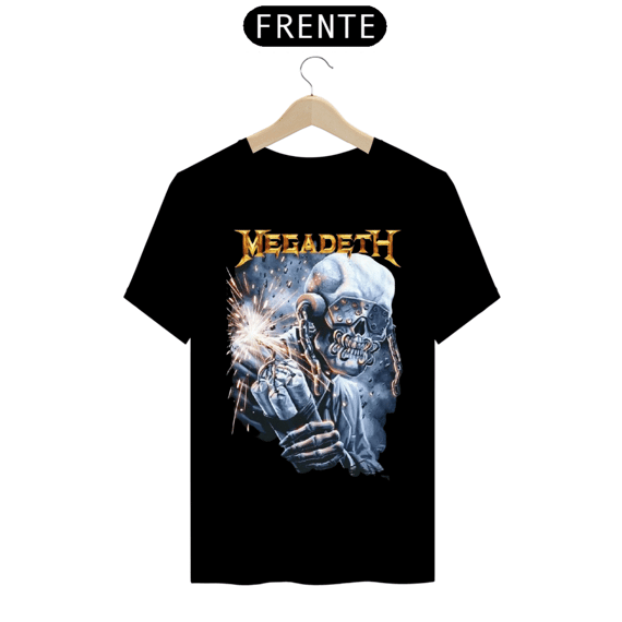 Camiseta Megadeth Unissex Camisa Rock