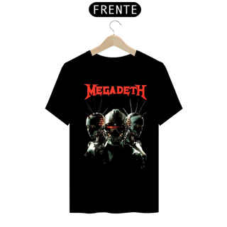 Nome do produto Camiseta Megadeth Unissex Camisa Rock