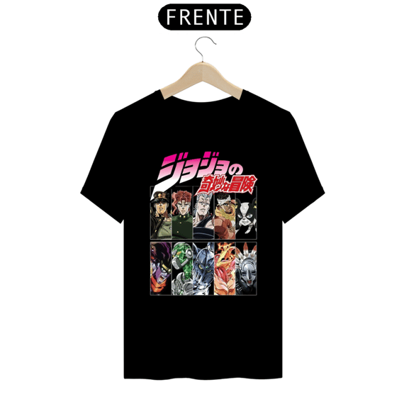 Camiseta JoJo's Bizarre Adventure  Unissex Camisa Anime