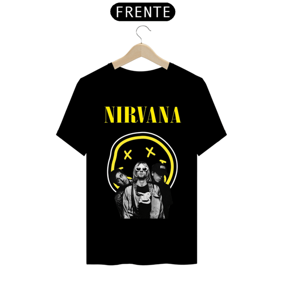 Camiseta Nirvana Unissex Camisa Rock
