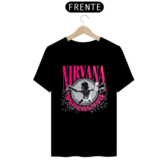 Camiseta Nirvana Unissex Camisa Rock