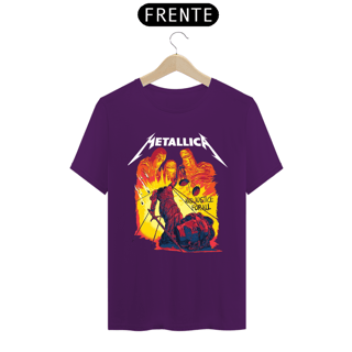 Nome do produto Camiseta Metallica Unissex Camisa Rock