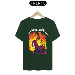 Nome do produto Camiseta Metallica Unissex Camisa Rock