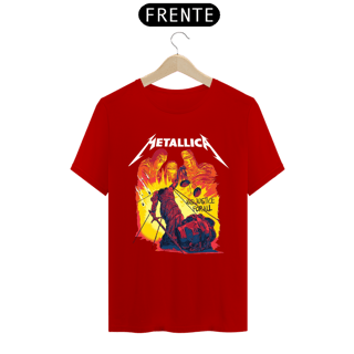 Nome do produto Camiseta Metallica Unissex Camisa Rock