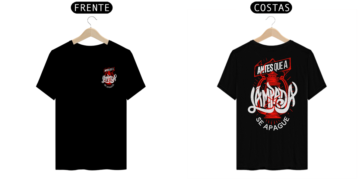 Nome do produto: Camisa Antes que a lâmpada se apague