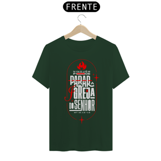 Nome do produto Camisa Ninguém pode parar a Igreja 