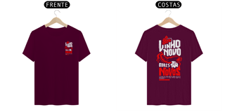 Nome do produto Camisa Vinho novo 