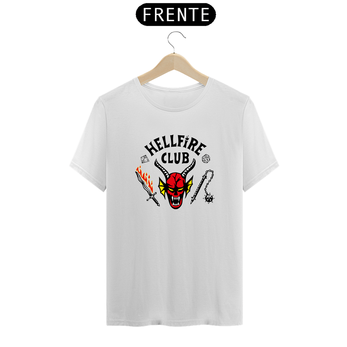 Nome do produto: Camiseta #Geek - Hellfire Club
