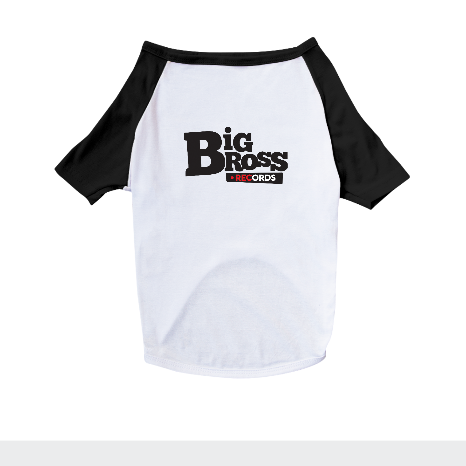 Camisa Pet Dog Marca BigBross Records - Letra preta