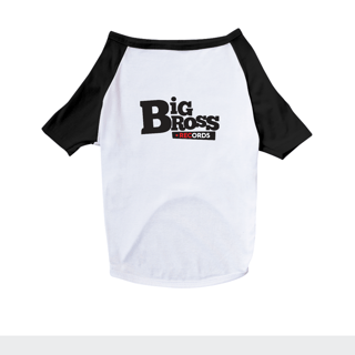Nome do produto Camisa Pet Dog Marca BigBross Records - Letra preta