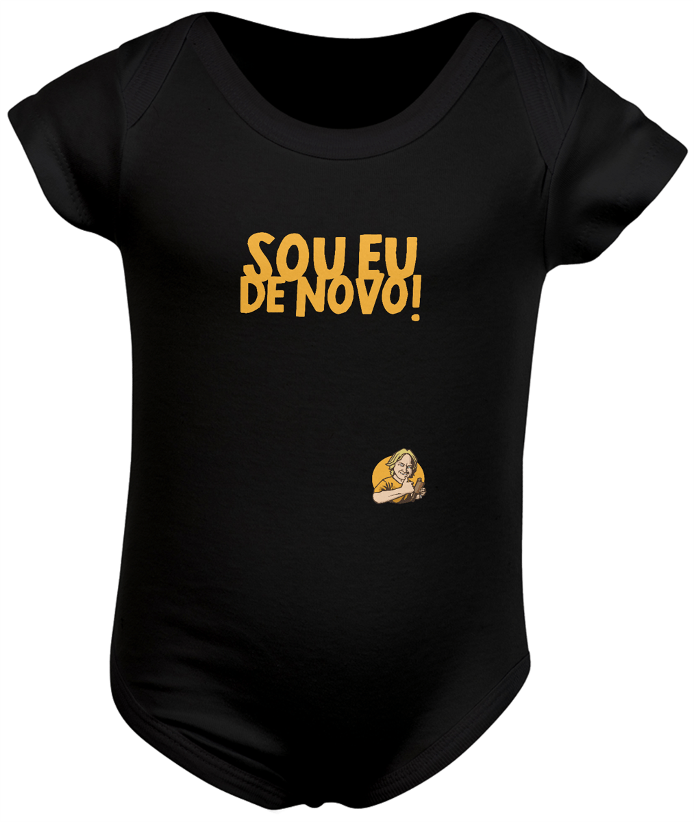 Nome do produto: Body Infantil - Sou Eu de Novo