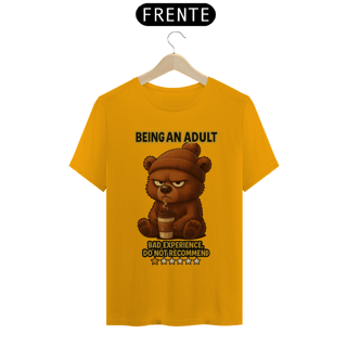 Nome do produto Being an adult - Quality