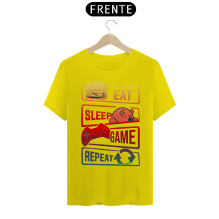 Nome do produto Eat Sleep Game Repeat - Quality