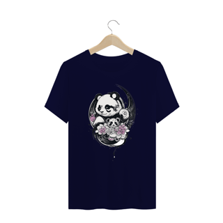Nome do produto Panda Black Wave - Plus Size