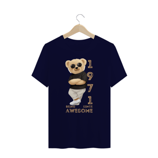 Nome do produto Being Awesome 1971 Teddy Bear - Plus Size