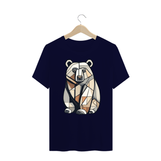 Nome do produto Urso Cubista Pintura - Plus Size
