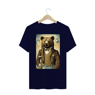 Nome do produto Urso Surrealista pintura - Plus Size