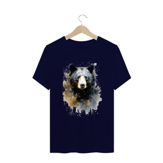 Nome do produto Urso Negro Aquarela - Plus Size