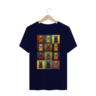Nome do produto Gummy bears Pop Art Pintura - Plus Size