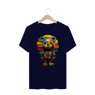 Nome do produto Pop Art Teddy Pintura - Plus Size