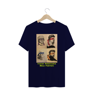 Nome do produto Italian Renaissance Ninja Painters Pintura - Plus Size