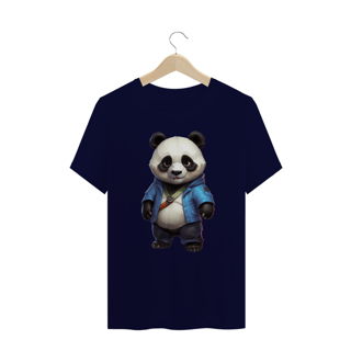Nome do produto Blue Jacket Panda - Plus Size
