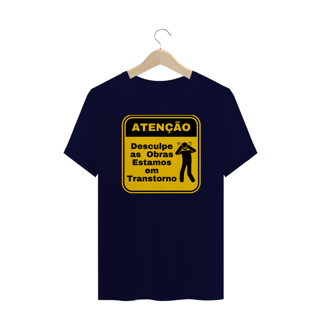 Nome do produto Placa Transtorno - Plus Size