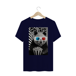 Nome do produto Op Art Panda - Plus Size