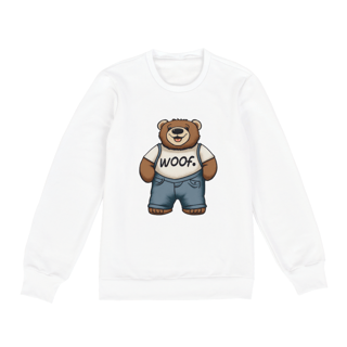 Nome do produto Woof Teddy - Moletom