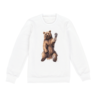 Nome do produto Bear Waving - Moletom