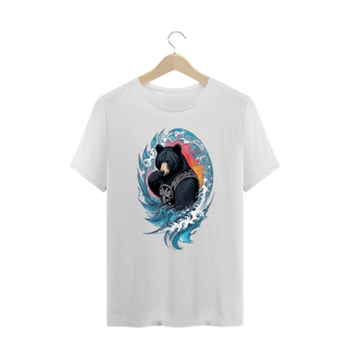 Nome do produto Black Bear Waves - Plus Size