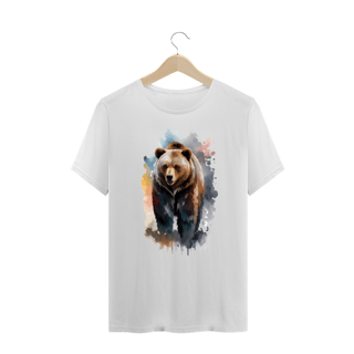 Nome do produto Grizzly Watercolor - Plus Size