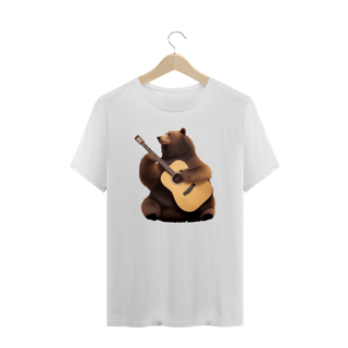 Nome do produto Bear Playing Guitar - Plus Size