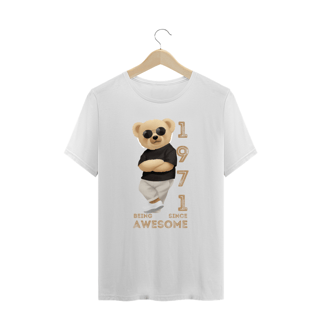 Nome do produto Being Awesome 1971 Teddy Bear - Plus Size