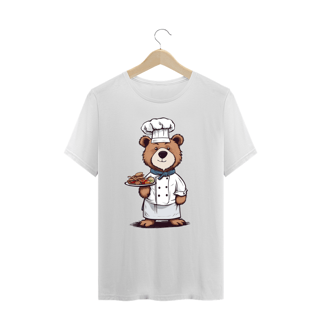 Nome do produto Bear Chef de Cozinha  - Plus Size
