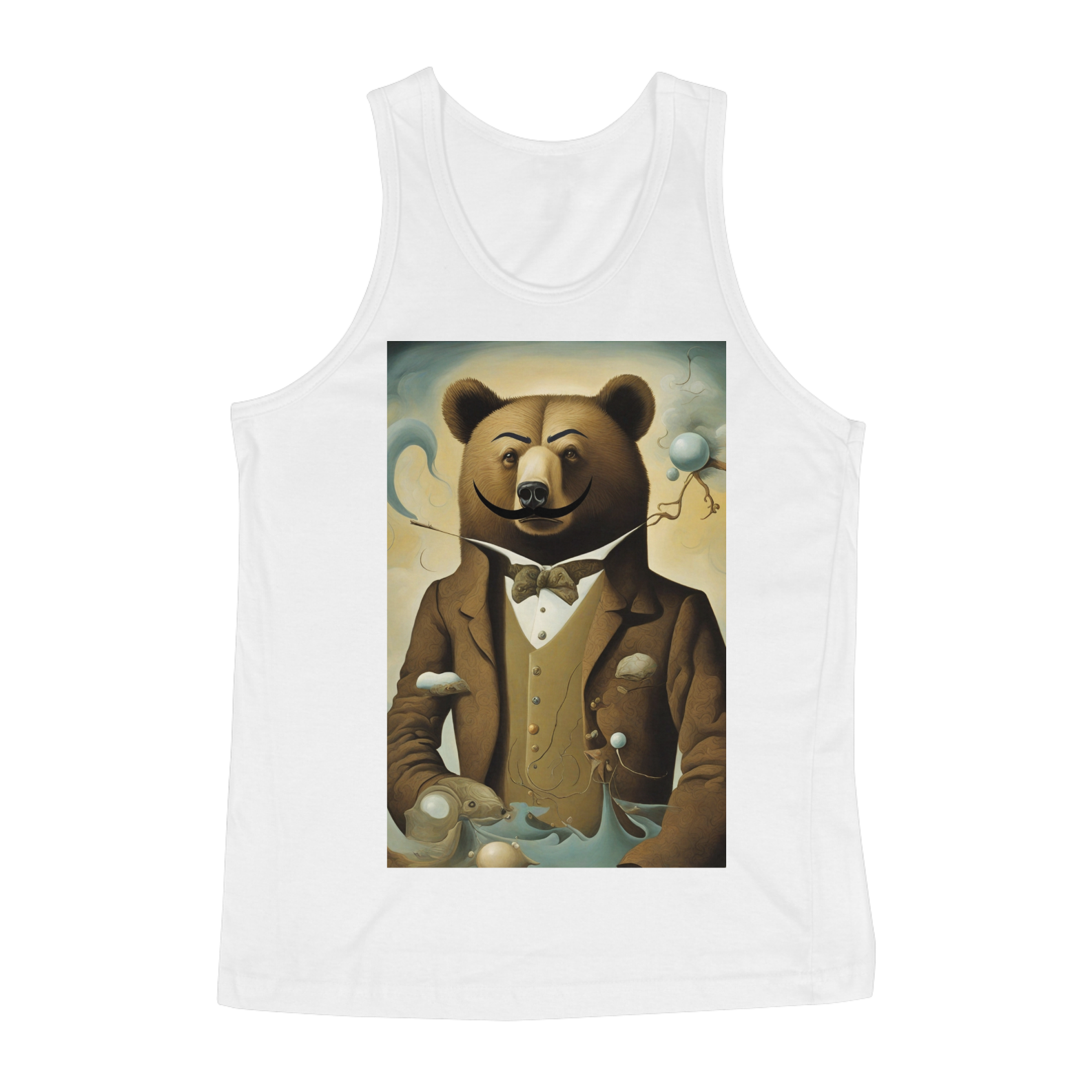 Urso Surrealista pintura - Regata