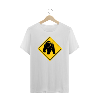 Nome do produto Placa de Trânsito Urso - Plus Size