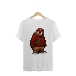 Nome do produto Urso Grizzly Estiloso - Plus Size