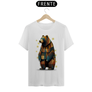 Nome do produto Urso Geométrico 2 Pintura - Quality