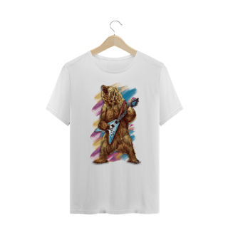 Nome do produto Guitar Bear - Plus Size