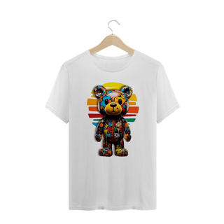 Nome do produto Pop Art Teddy Pintura - Plus Size
